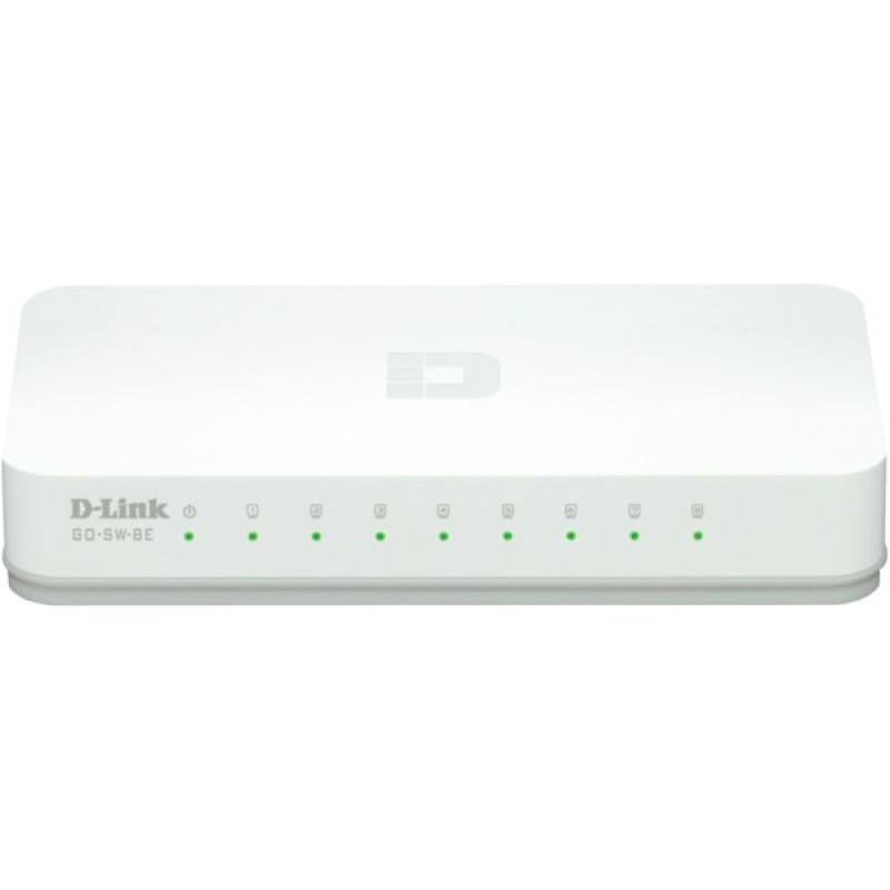 Комутатор мережевий D-Link GO-SW-8E