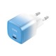 Зарядний пристрій HOCO C101A USB-C PD20W + cable USB-C to Lightning Ice Blue (6931474769381)