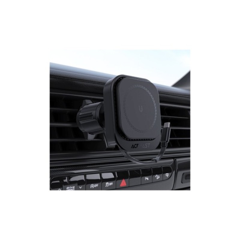 Універсальний автотримач Acefast D32 Magnetic wireless charging (6974316283225)