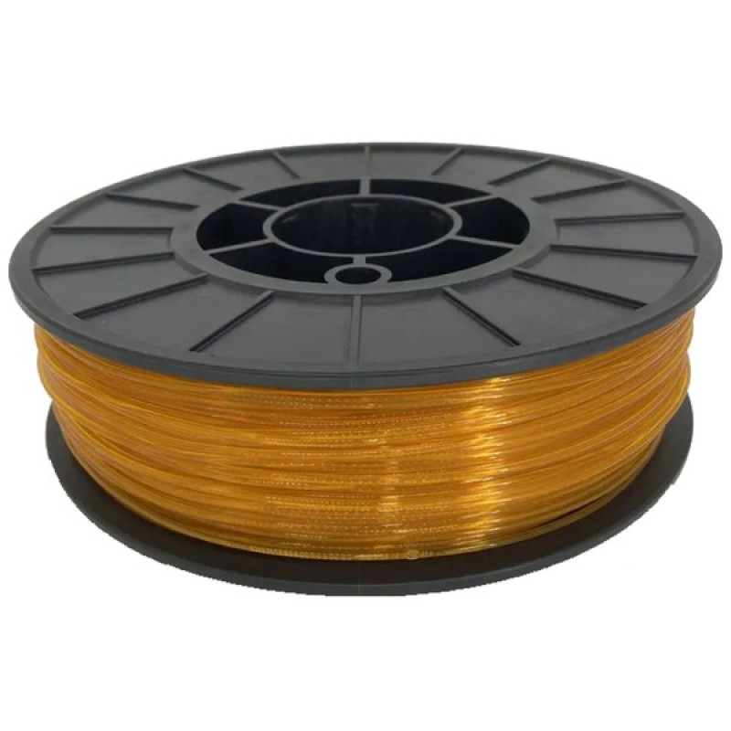 Пластик для 3D-принтера 3Dplast PETG 1.75мм, 0.85кг, transparent orange (3DPTG17508CNG)