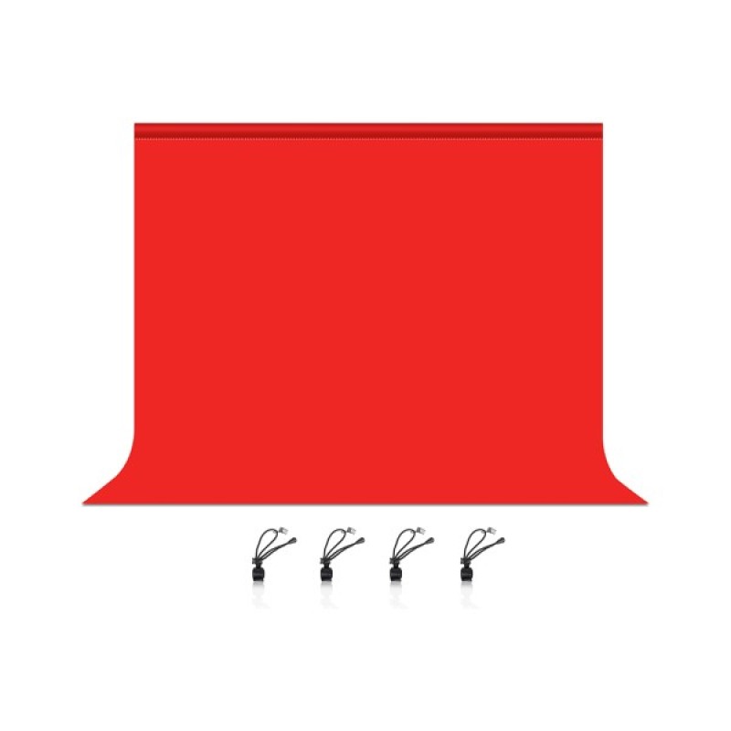 Фон Puluz PU5214R backdrop 3x2 m red (PU5214R)
