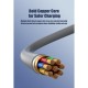 Дата кабель USB 2.0 AM to USB-C + USB 2.0 AM to Lightning 1.0m 60W gray XO (NB275_4-in-1_Gray)