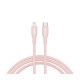 Дата кабель USB-C to Lightning 1.0m CLNM60 C-L 60W MFI Silicon Pink Canyon (CNS-CLNM60SC10PS)