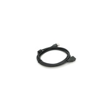 Дата кабель USB 2.0 AM/AF 2.0m ferrite black Voltronic (YT-AM/AF-2.0B)