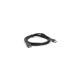 Дата кабель USB 2.0 AM/AF 2.0m ferrite black Voltronic (YT-AM/AF-2.0B)