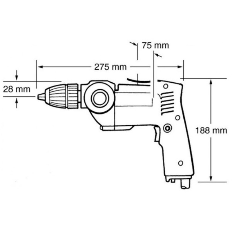 Дриль Makita DP4700