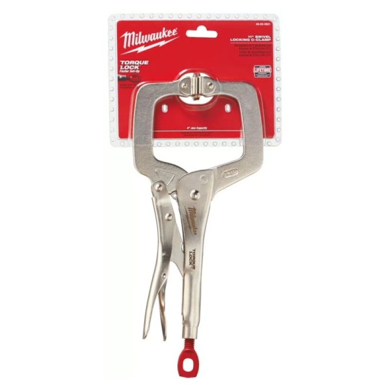 Струбцина Milwaukee Torque Lock, тип С, 280мм, шарнірні губки (4932471727)