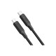 Дата кабель USB-C to USB-C NBQ265B-CC black XO (NB-Q265B-CC.black)