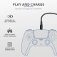 Дата кабель USB 2.0 AM to USB-C 3.0m GXT 226 for PS5 black Trust (24168_TRUST)