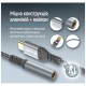 Адаптер USB-C + USB A to RJ45 Ethernet 1000Mbps ColorWay (CW-AD-CRG)