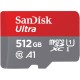 Карта пам'яті SanDisk 512GB microSDXC UHS-I Ultra A1 (SDSQUA4-512G-GN6MN)