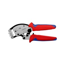 Затиск для клем KNIPEX з поворотною головкою, для контактних гільз (97 53 18)