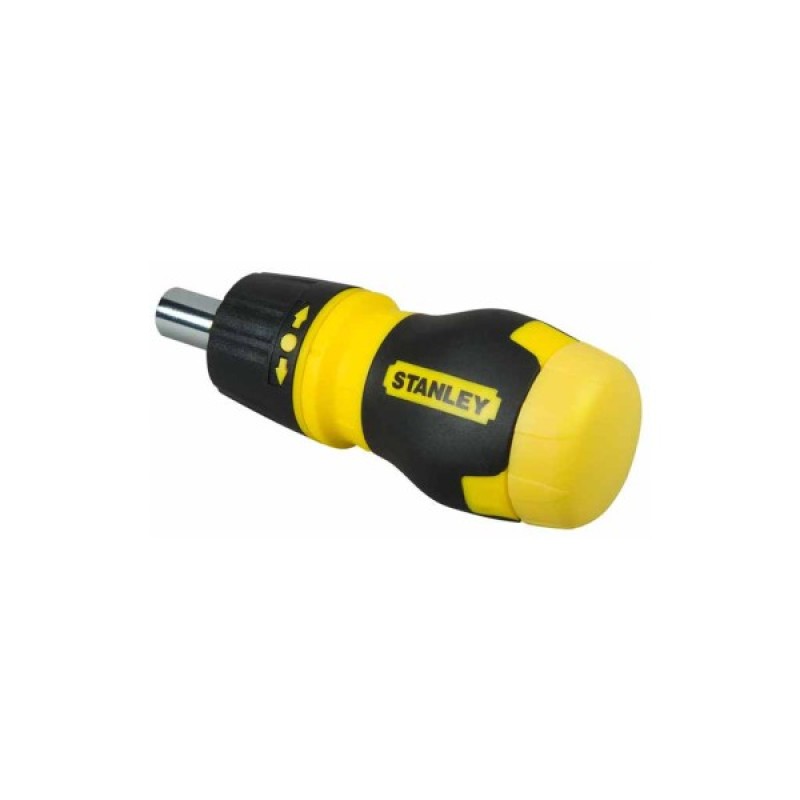 Набір викруток Stanley Multibit Stubby, реверсивна, з 6 змінними бітами (0-66-358)