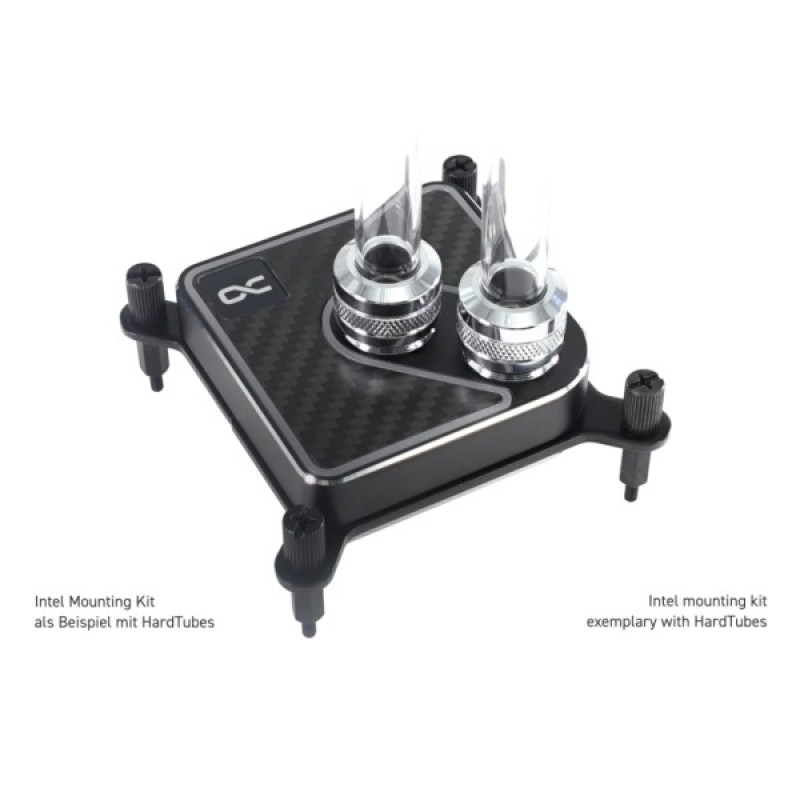 Водоблок Alphacool Core 1 Aurora Carbon - AM4 / AM5 Intel LGA 1700 / LGA 1851 (13769)