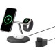Зарядний пристрій Belkin 3in1 Magnetic Pad Qi2 15W Black (WIZ032KQBK)