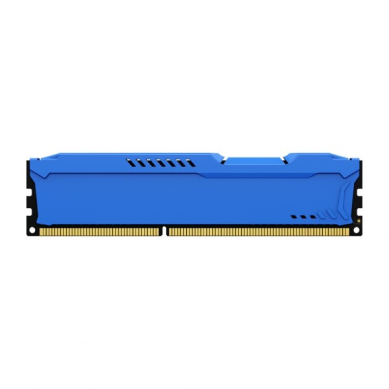 Модуль пам'яті для комп'ютера DDR3 8GB 1600 MHz Fury Beast Blue Kingston Fury (ex.HyperX) (KF316C10B/8)