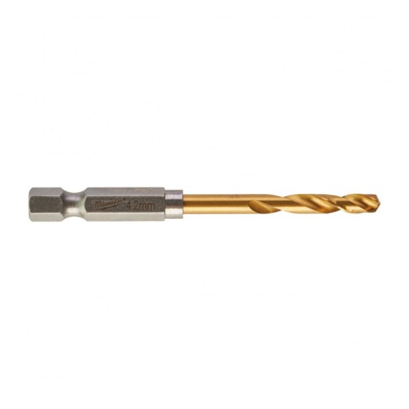 Свердло Milwaukee по металу RedHEX HSS-G TiN, 4,2мм (48894709)