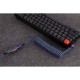 Дата кабель USB-C + USB A to USB-C 1.08m Premium Coiled Aviator blue Keychron (CAB8_KEYCHRON)