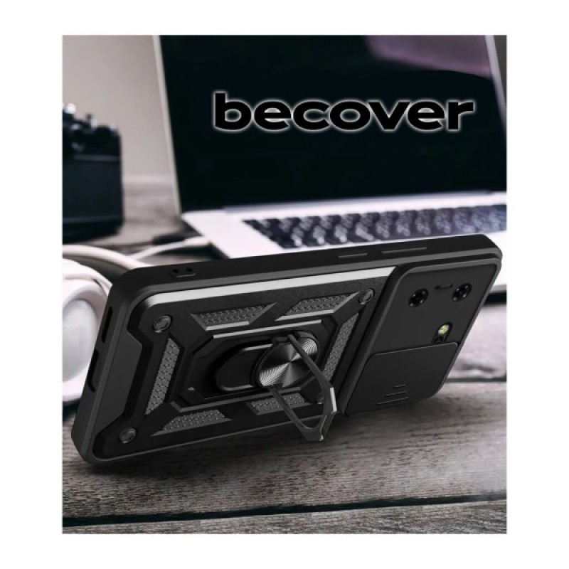 Чохол до мобільного телефона BeCover Military Tecno POVA 5 (LH7n) Black (710004)