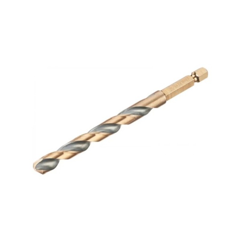 Свердло DeWALT по металу EXTREME IMPACT Black&Gold, HSS-G, 8,5 х 120,25 х 82,25 мм, 1 шт. (DT20613)