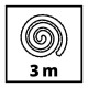 Шланг для будівельного пилососа Einhell преміум, надміцний, 3м (2362005)