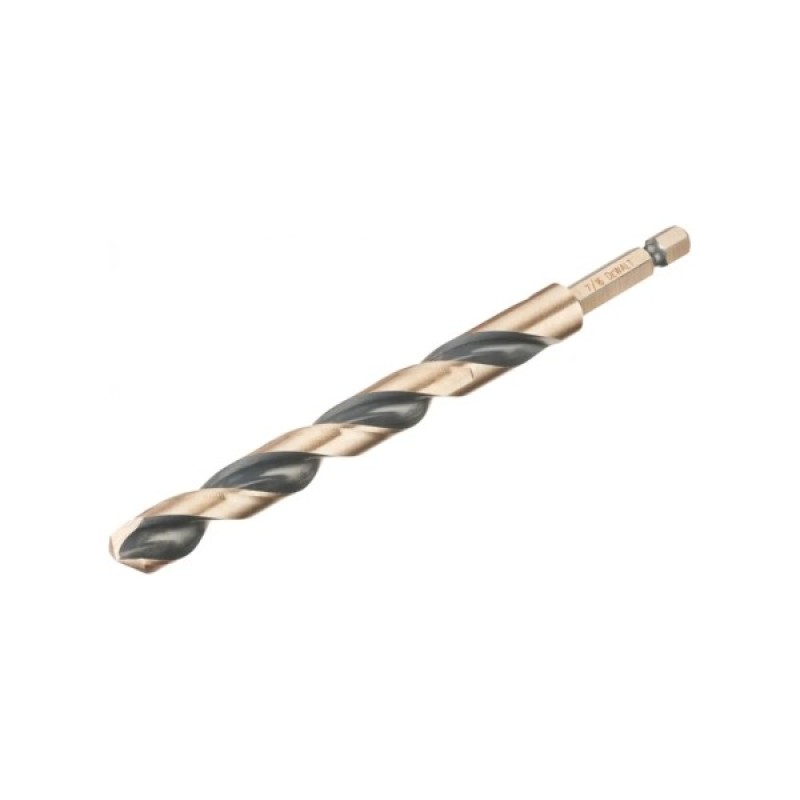 Свердло DeWALT по металу EXTREME IMPACT Black&Gold, HSS-G, 13 х 144,9 х 106,9 мм, 1 шт. (DT20619)