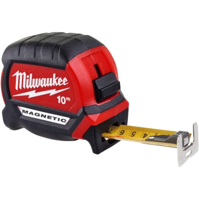 Рулетка Milwaukee магнітна PREMIUM, 10м, 27мм (4932464601)