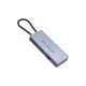Концентратор HOCO USB-C to HDMI+PD+3xUSB3.0 HB50 Deep Space Gray (6942007647298)