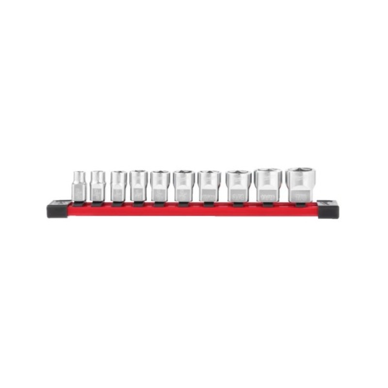 Набір головок Milwaukee 3/8'' - 10 шт., з посадкою (4932492508)