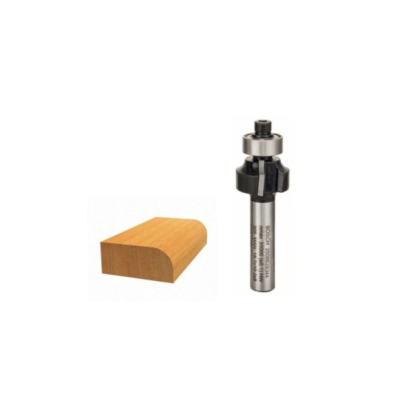Фреза Bosch Professional карнизна, Std, S8, R3, L10.2 (2.608.628.344)