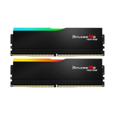 Модуль пам'яті для комп'ютера DDR5 64GB (2x32GB) 6000 MHz Ripjaws M5 Neo RGB Matte Black G.Skill (F5-6000J3238G32GX2-RM5NRK)