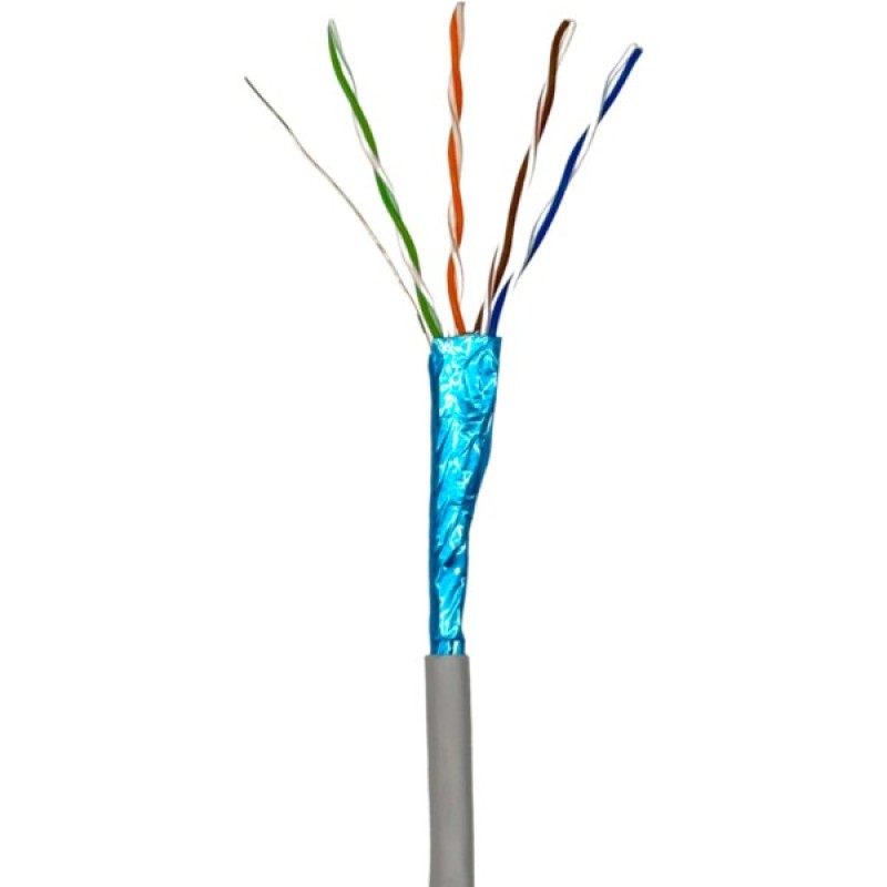 Кабель мережевий GEAR FTP 305м, cat.6, CCA, 4*2*0,51, indoor (GEC-FTPC6CCA051305)