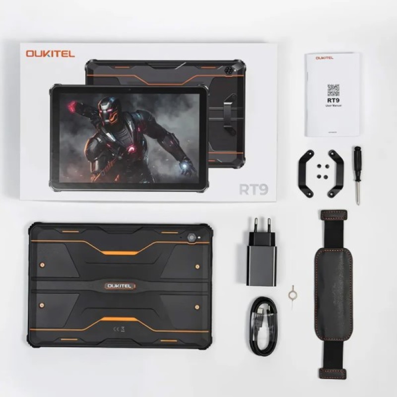 Планшет OUKITEL RT9 10.1" 6/256GB LTE Black (6931940766845)