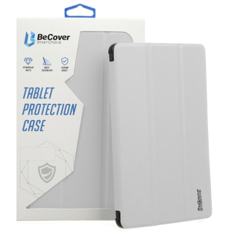 Чохол до планшета BeCover Soft Edge with Apple Pencil Holder iPad Mini 7 2024 Gray (712468)