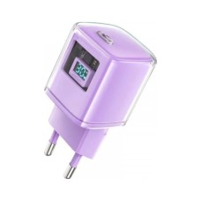 Зарядний пристрій Acefast 1xUSB-C 30W Gan A53 Fast Charger alfalfa purple (6974316282365)