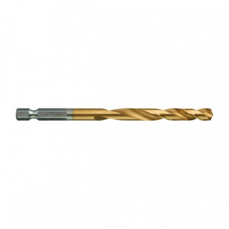 Свердло Milwaukee по металу RedHEX HSS-G TiN, 7,0 мм (48894717)