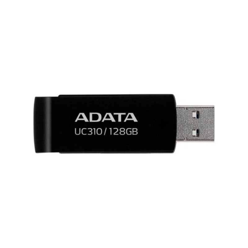 USB флеш накопичувач ADATA 128GB UC310 USB 3.2 Black (UC310-128G-RBK)