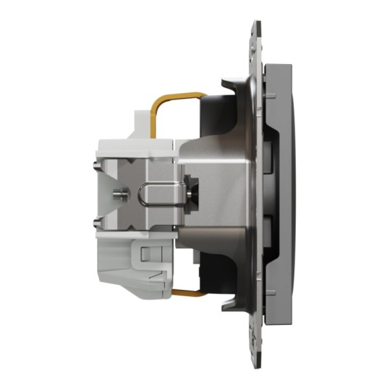 Розетка Schneider Electric ASFORA со штор. антрацит (EPH2900271)