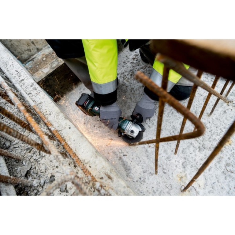 Шліфувальна машина Metabo W 18 L 9-125 125мм, 18В, 2х4Ah, 8500об/хв, 2.3кг (602247510)