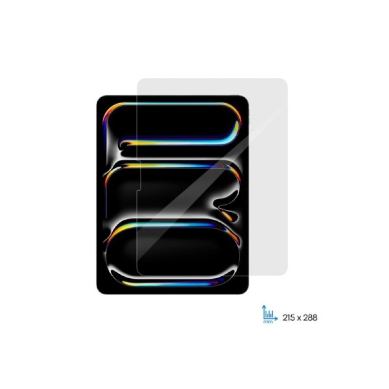 Скло захисне 2E iPad Pro 13" (2024), 2.5D (2E-IP-IPD-P13-LT2.5D-CL)