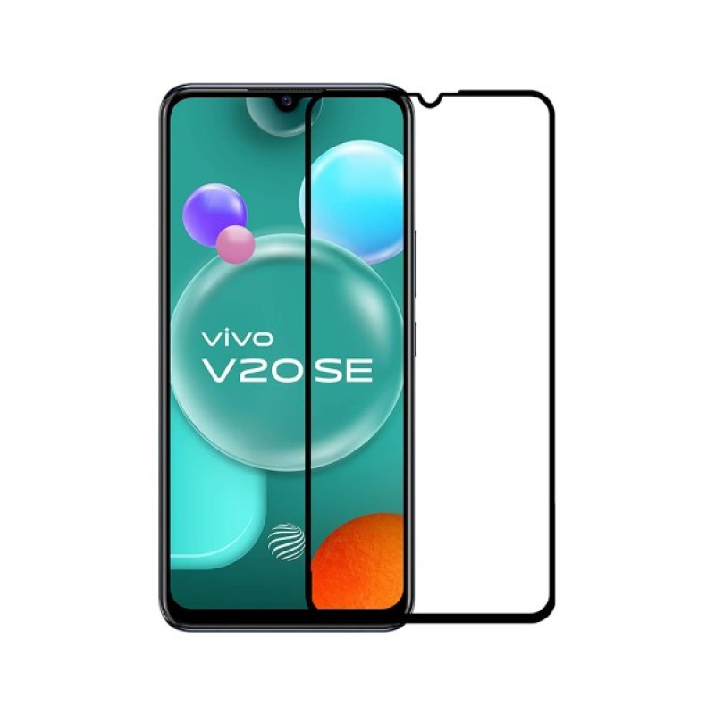 Скло захисне PowerPlant Full screen Vivo V20 SE, Black (GL609444)