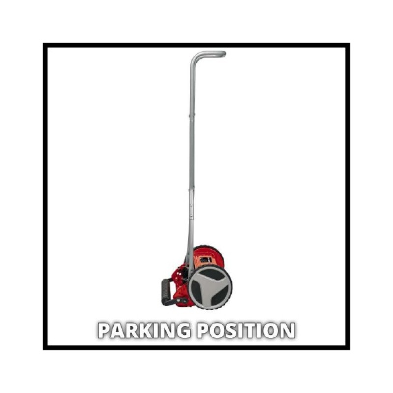 Газонокосарка Einhell GC-HM 300 механічна, 30см 13-37мм 16л 6.5кг (3414114)