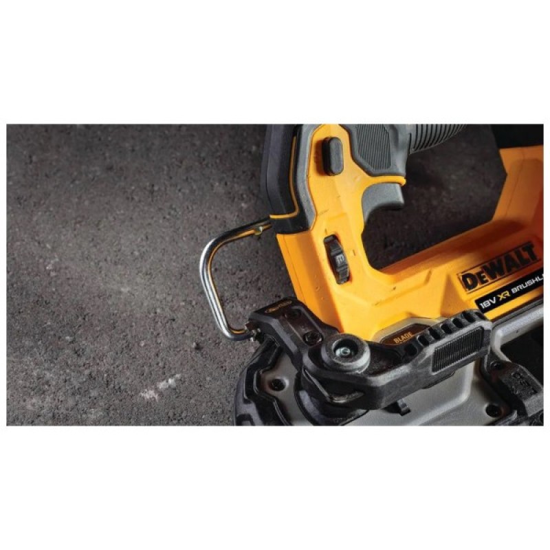 Стрічкова пила DeWALT 18В XR Li-lon, 46-116 м/хв, кейс TSTAK (бкз АКБ та ЗУ) (DCS377NT)