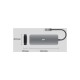 Концентратор Silicon Power USB-C 8-in-1 SR30 Silver Aluminum (SPU3C08DOCSR300G)