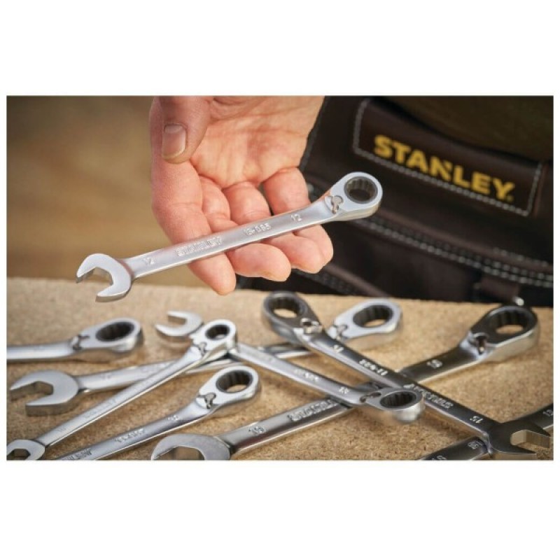 Ключ Stanley FATMAX 13 мм, з храповим механізмом (FMMT13086-0)