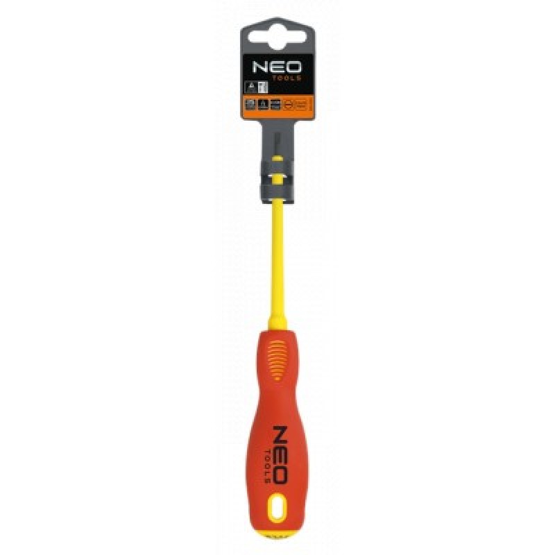 Викрутка Neo Tools хрестова PZ2 x 100 мм, (1000 В) CrMo (04-063)