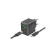 Зарядний пристрій HOCO CS14A USB-C PD20W + USB QC3.0 + cable USB-C to USB-C black (6942007603911)