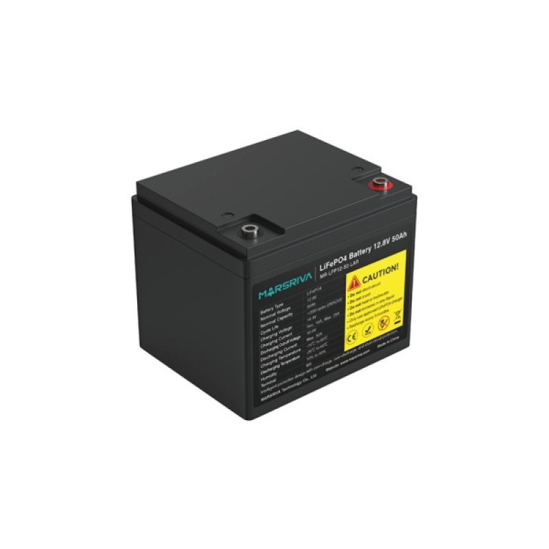 Батарея LiFePo4 Marsriva 12.8V 50Ah (MR-LFP12-50-LAR)