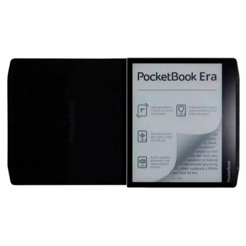 Чохол до електронної книги Pocketbook Era Charge Cover black (HN-QI-PU-700-BK-WW)