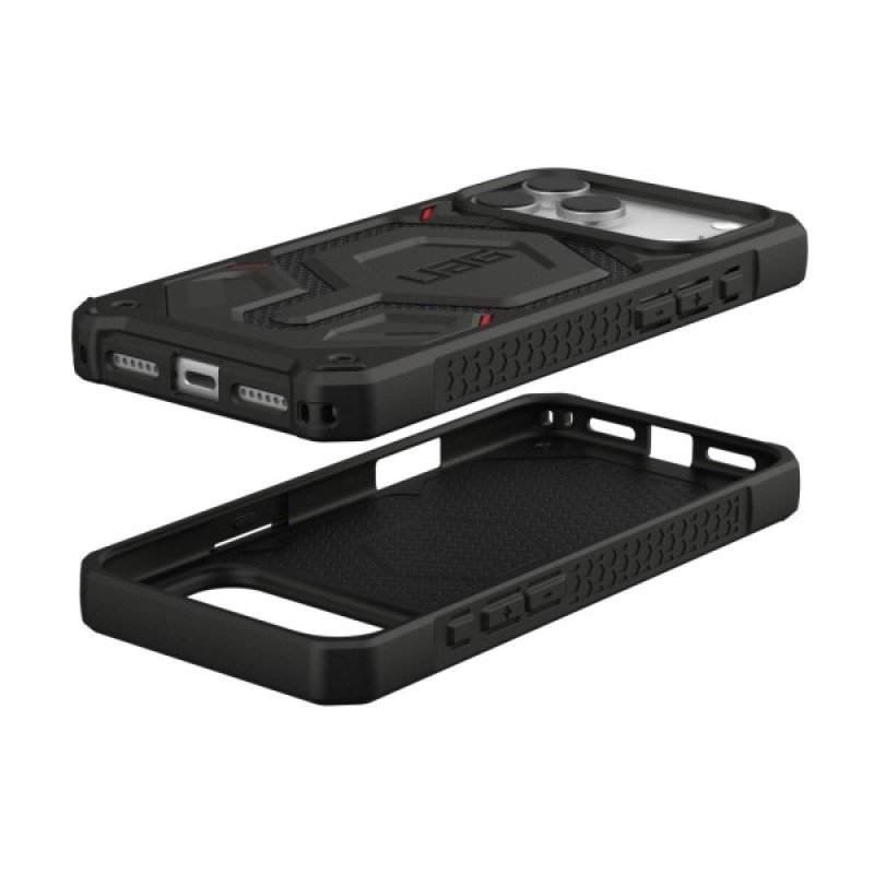 Чохол до мобільного телефона UAG iPhone 17 Pro Max Monarch Pro MagSafe Kevlar Black (114514113940)